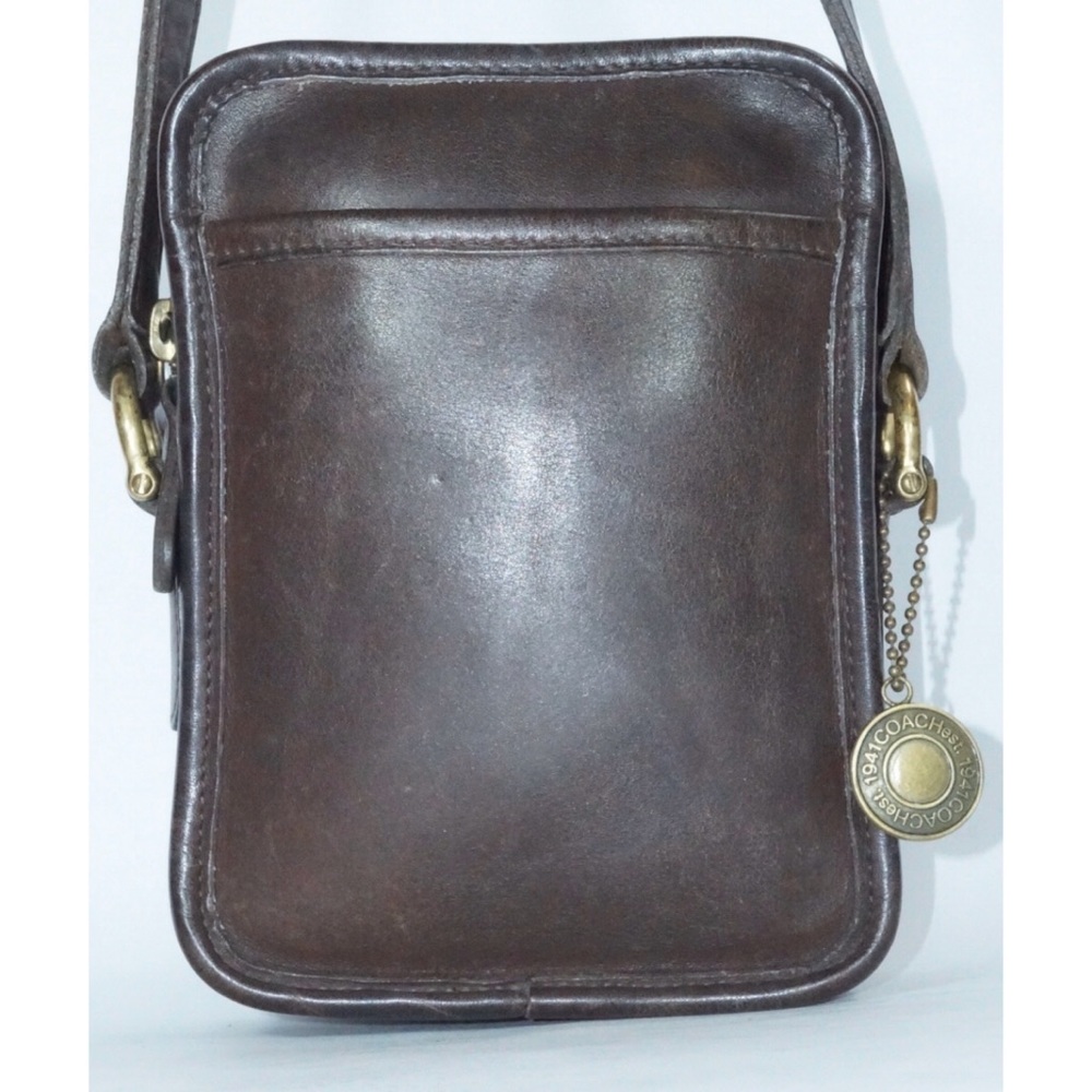 Coach Crossbody Vintage Handbag Full Grain Leather